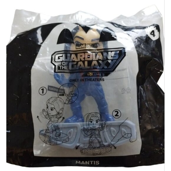 Guardians of the Galaxy Vol 3 Mantis Action Figure McDonald's Happy Meal Toy New - Picture 2 of 4